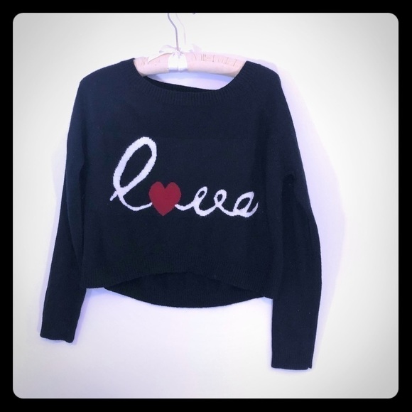5/$25 Love By Design cropped sweater - Picture 1 of 2